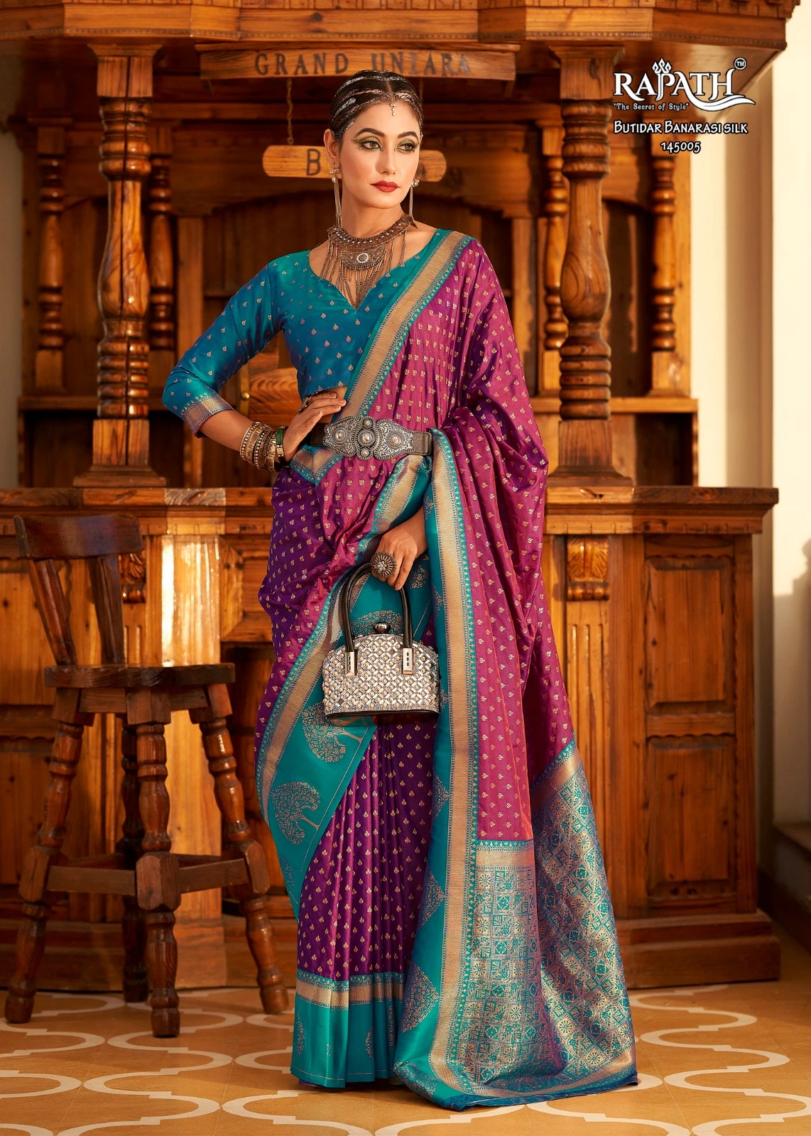 Rajyog Vrishabha Silk Soft Banarasi Wholesale Fancy Sarees Catalog — Wholesale Sarees, MPA wholesale from Surat — Photo 12